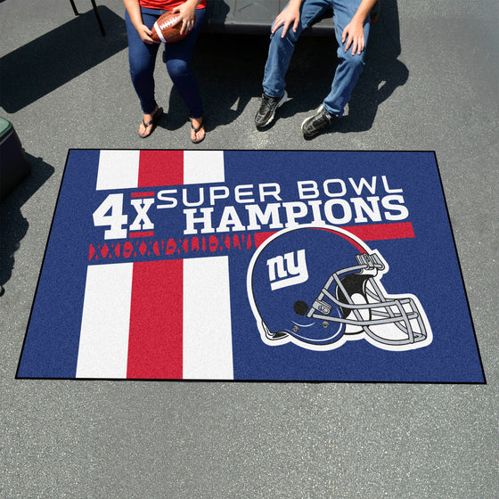 New York Giants Ulti-Mat Rug - 5ft. x 8ft.