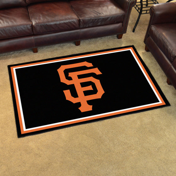 San Francisco Giants 4ft. x 6ft. Plush Area Rug