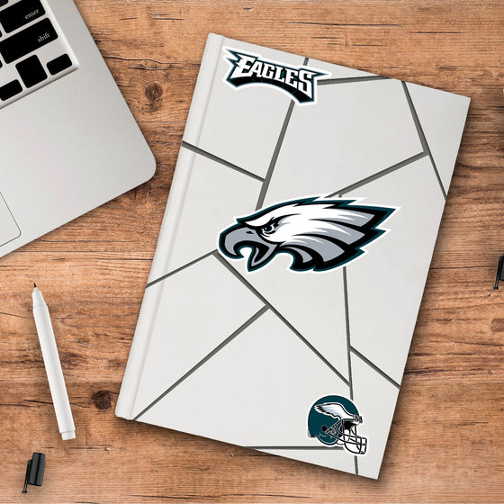 Philadelphia Eagles 3 Piece Decal Sticker Set