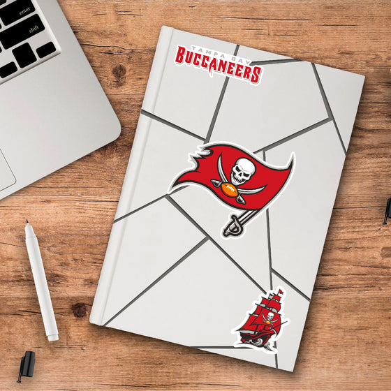 Tampa Bay Buccaneers 3 Piece Decal Sticker Set