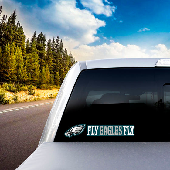 Philadelphia Eagles 2 Piece Team Slogan Decal Sticker Set