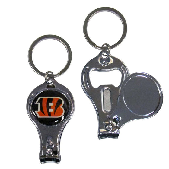 Cincinnati Bengals Nail Care/Bottle Opener Key Chain (SSKG) - 757 Sports Collectibles