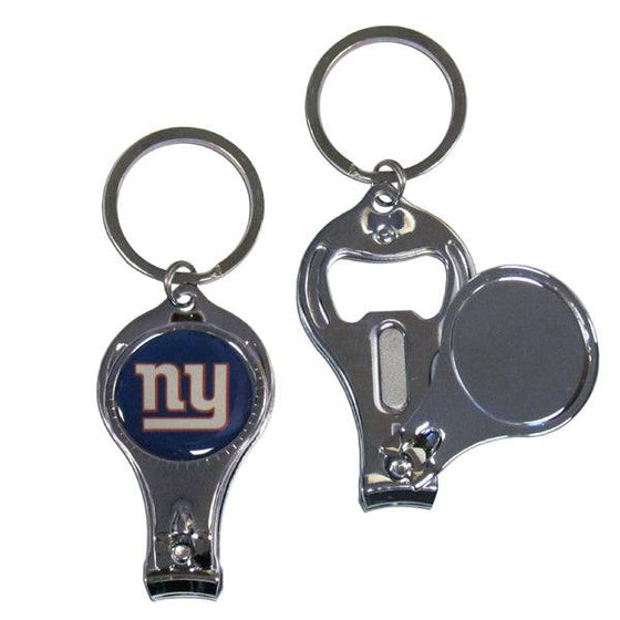 New York Giants Nail Care/Bottle Opener Key Chain (SSKG) - 757 Sports Collectibles