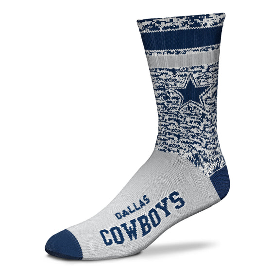 Dallas Cowboys Retro Deuce Sock - Large