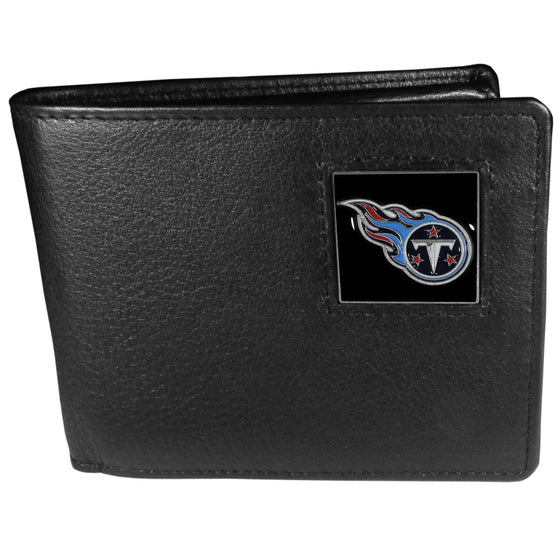 Tennessee Titans Leather Bi-fold Wallet (SSKG) - 757 Sports Collectibles