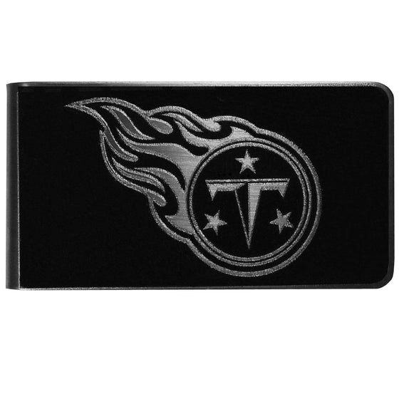 Tennessee Titans Black and Steel Money Clip (SSKG) - 757 Sports Collectibles