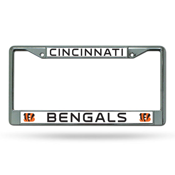 Cincinnati BENGALS CHROME FRAME (Rico) - 757 Sports Collectibles