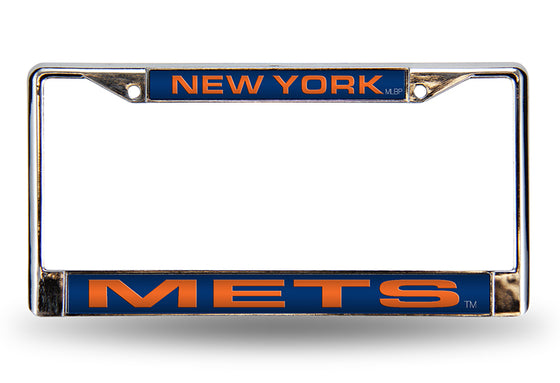 Mets License Plate Chrome Frame