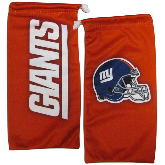 New York Giants Microfiber Sunglass Bag (SSKG) - 757 Sports Collectibles