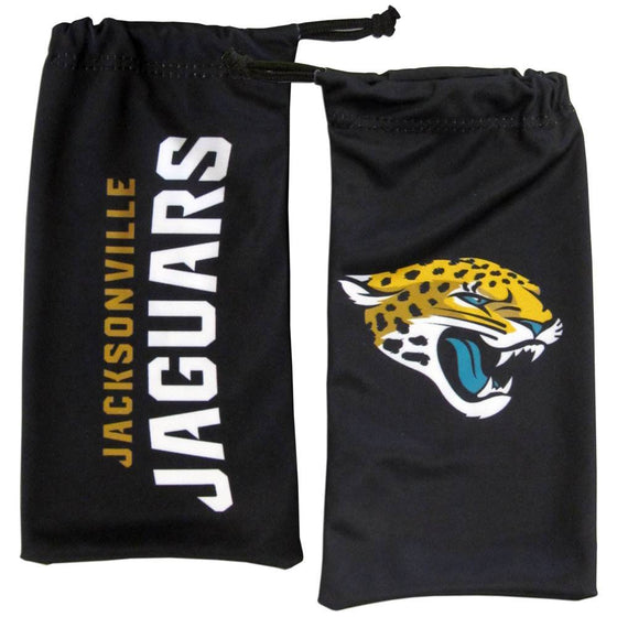 Jacksonville Jaguars Microfiber Sunglass Bag (SSKG) - 757 Sports Collectibles