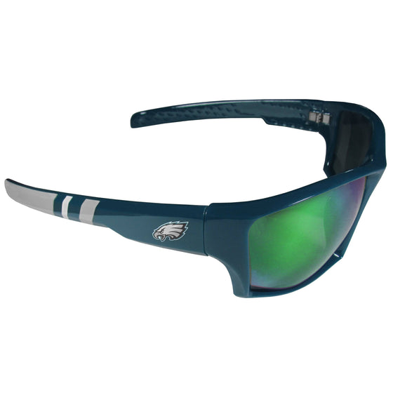 Philadelphia Eagles Edge Wrap Sunglasses (SSKG) - 757 Sports Collectibles