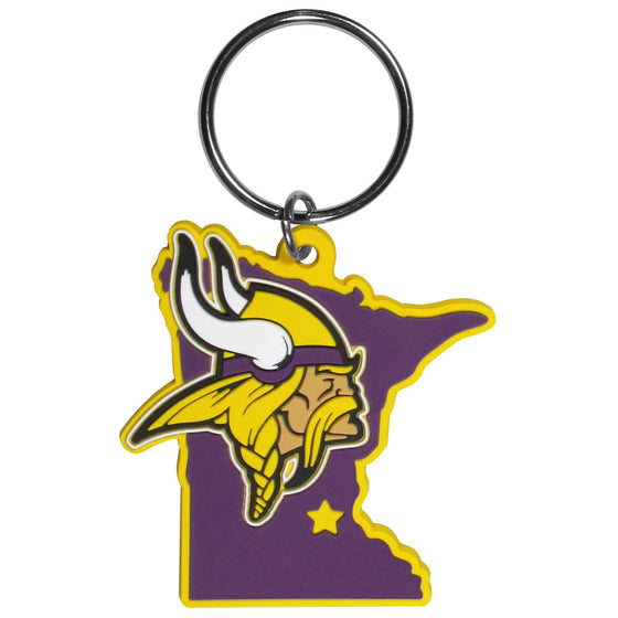 Minnesota Vikings Home State Flexi Key Chain (SSKG) - 757 Sports Collectibles