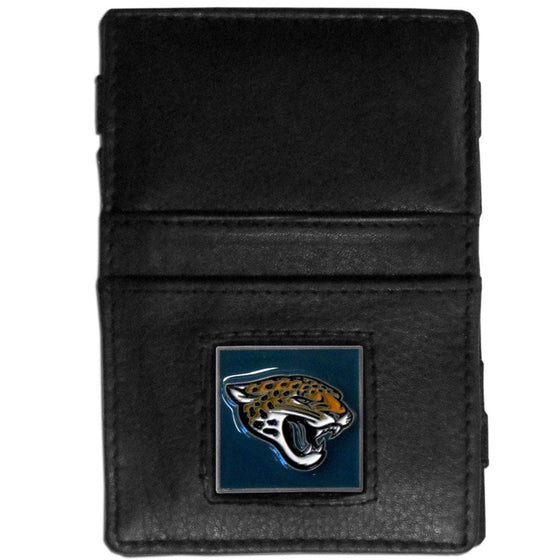 Jacksonville Jaguars Leather Jacob's Ladder Wallet (SSKG) - 757 Sports Collectibles