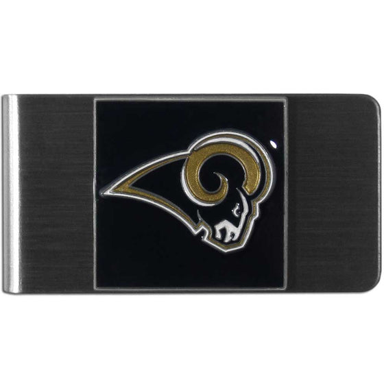 St. Louis Rams Steel Money Clip (SSKG) | 757 Sports Collectibles