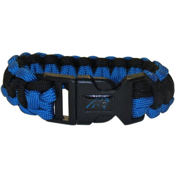 Carolina Panthers Survivor Bracelet (SSKG) - 757 Sports Collectibles