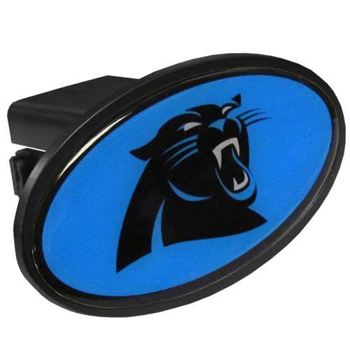 Carolina Panthers Plastic Hitch Cover Class III (SSKG) - 757 Sports Collectibles