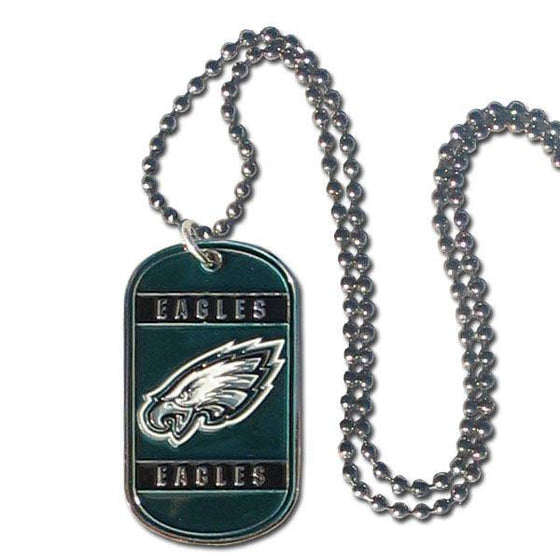 Philadelphia Eagles Tag Necklace (SSKG) - 757 Sports Collectibles