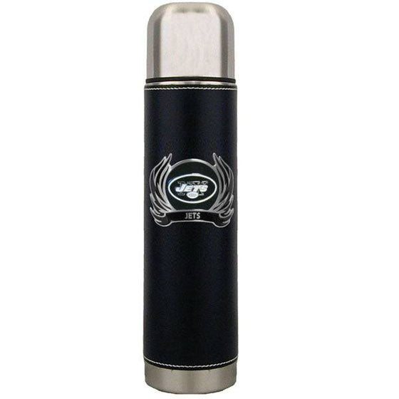 New York Jets Thermos with Flame Emblem (SSKG) - 757 Sports Collectibles