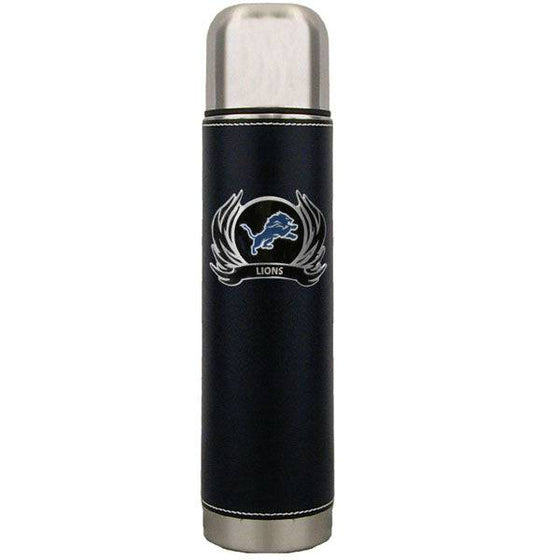 Detroit Lions Thermos with Flame Emblem (SSKG) - 757 Sports Collectibles