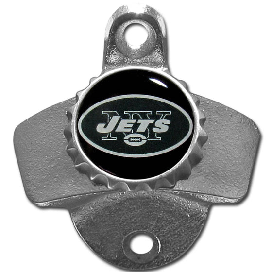 New York Jets Wall Mounted Bottle Opener (SSKG) - 757 Sports Collectibles