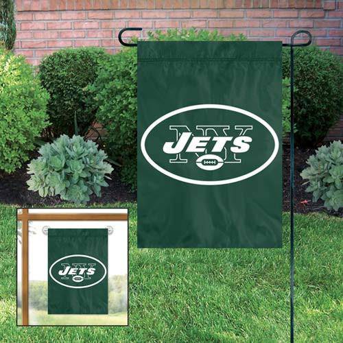 New York Jets Embroidered 15"x10.5" Premium Garden Mini Flag Banner - 757 Sports Collectibles