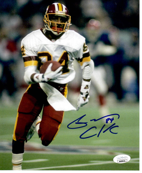 Washington Commanders Gary Clark Signed Autograph 8x10 Photo - JSA COA - 757 Sports Collectibles