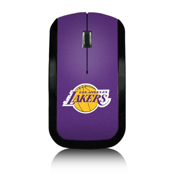 Los Angeles Lakers Solid Wireless Mouse-0