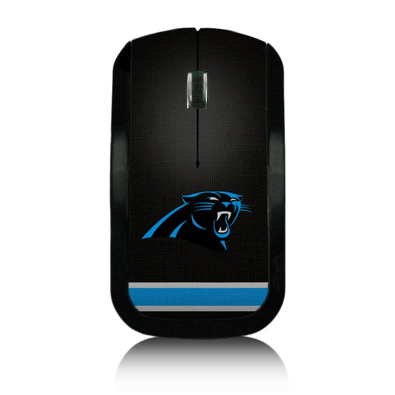 Carolina Panthers Stripe Wireless USB Mouse - 757 Sports Collectibles