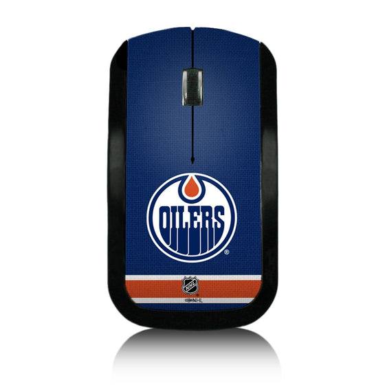 Edmonton Oilers Stripe Wireless Mouse-0