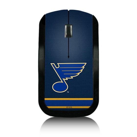 St. Louis Blues Stripe Wireless Mouse-0