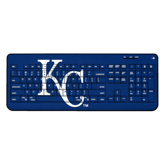 Kansas City Royals Royals Solid Wireless USB Keyboard - 757 Sports Collectibles