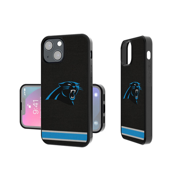 Carolina Panthers Stripe Bumper Case - 757 Sports Collectibles