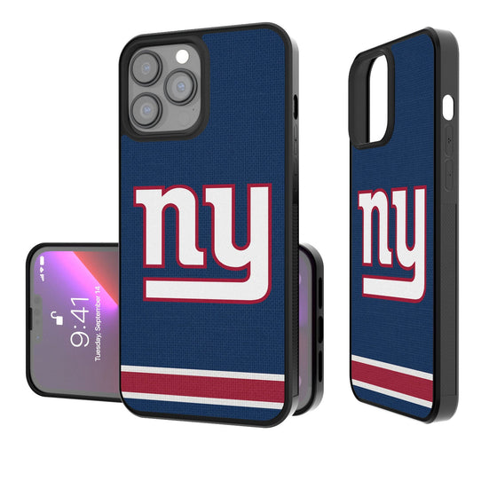 New York Giants Stripe Bumper Case - 757 Sports Collectibles