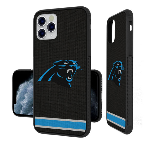 Carolina Panthers Stripe Bumper Case - 757 Sports Collectibles