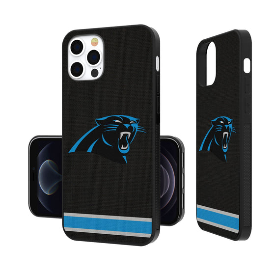 Carolina Panthers Stripe Bumper Case - 757 Sports Collectibles