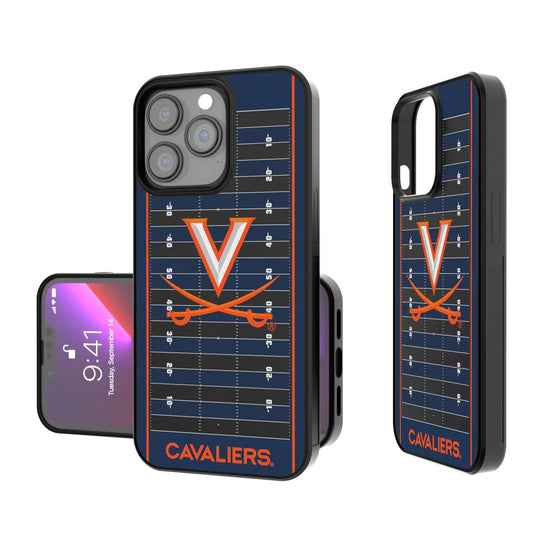 Virginia Cavaliers Football Field Bumper Case-0