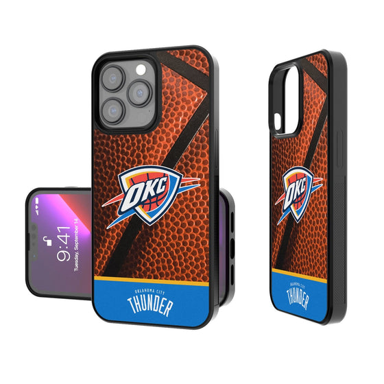 Oklahoma City Thunder Basketball Bumper Case-0