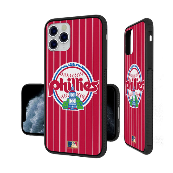 Philadelphia Phillies 1984-1991 - Cooperstown Collection Pinstripe Bumper Case - 757 Sports Collectibles