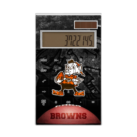 CLEVELAND BROWNS LEGENDARY DESKTOP CALCULATOR