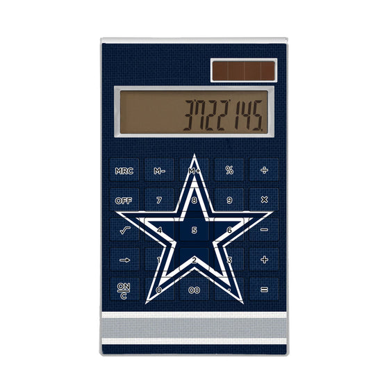 DALLAS COWBOYS STRIPE DESKTOP CALCULATOR