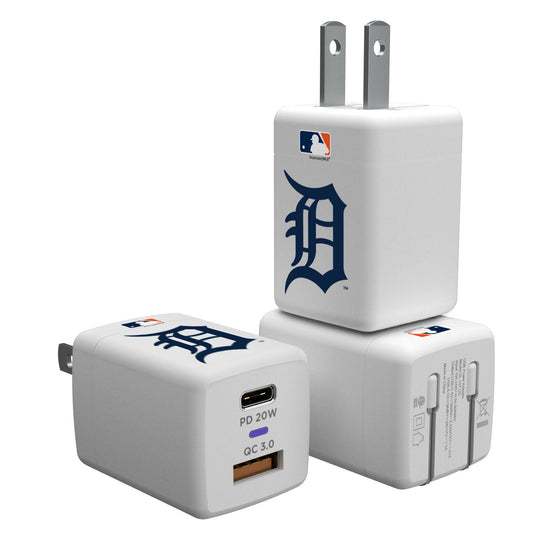 Detroit Tigers Insignia USB A/C Charger - 757 Sports Collectibles