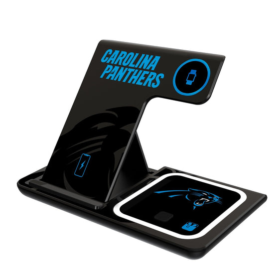 Carolina Panthers Tilt 3 in 1 Charging Station - 757 Sports Collectibles