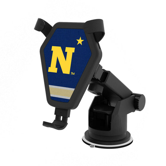 NAVAL ACADEMY MIDSHIPMEN STRIPE WIRELESS CAR CHARGER