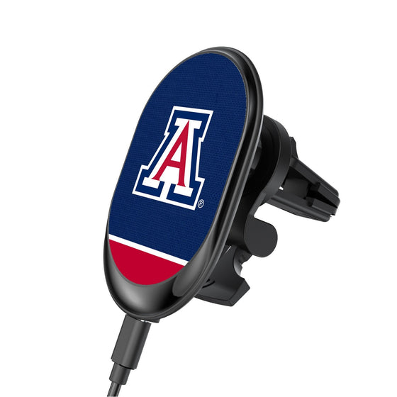 Arizona Wildcats Solid Wordmark Wireless Car Charger-0