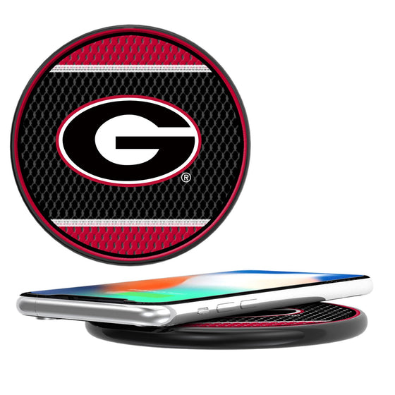 Georgia Bulldogs Mesh 10-Watt Wireless Charger-0