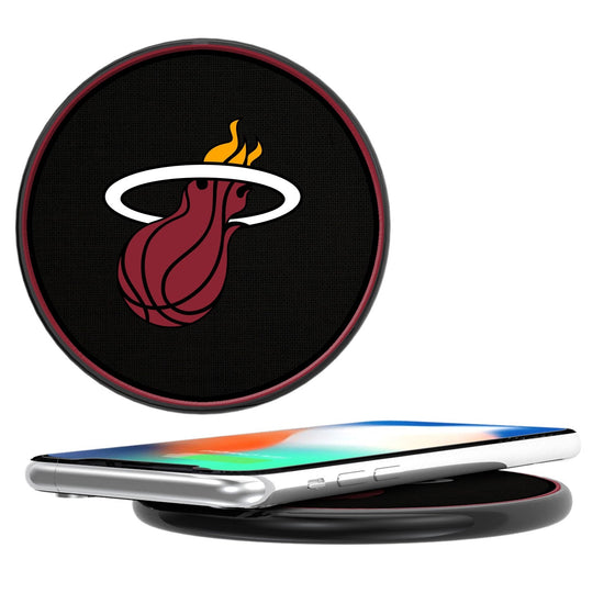 Miami Heat Solid 10-Watt Wireless Charger-0