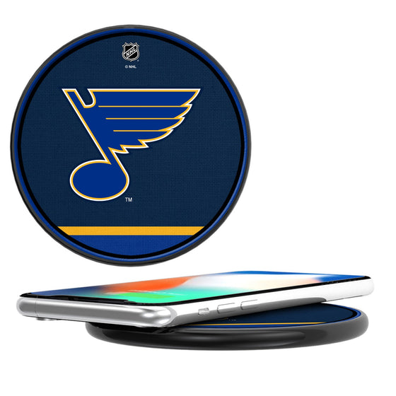 St. Louis Blues Stripe 10-Watt Wireless Charger-0