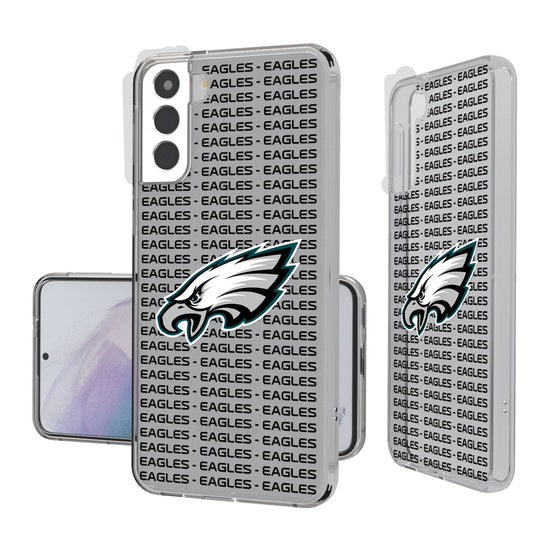 Philadelphia Eagles Blackletter Clear Case - 757 Sports Collectibles