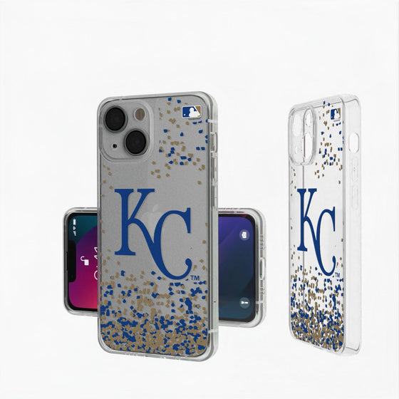 Kansas City Royals Confetti Clear Case - 757 Sports Collectibles