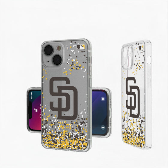 San Diego Padres Confetti Clear Case - 757 Sports Collectibles